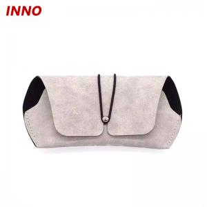 China Inno-R013 Manufacturer Wholesale Elegant Soft PU Leather Box for Sunglasses, Custom Logo Eco-Friendly on sale