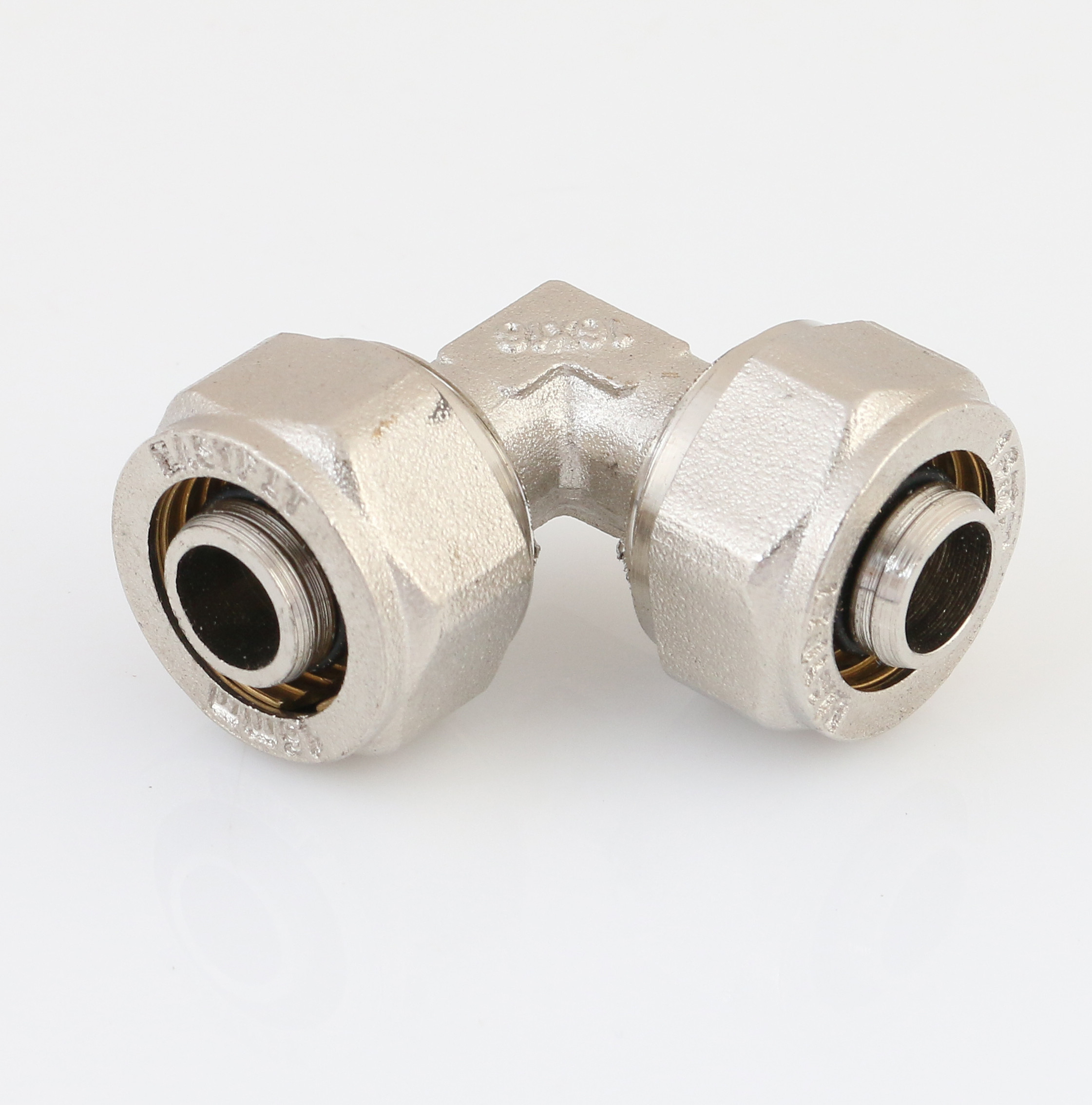 Best pex-al-pex pipe fittings double color brass Elbow compression fittings for pex-al-pex pipe wholesale