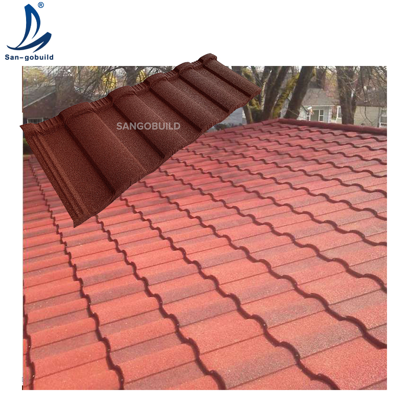 Cheap Waterproof Roof Insulated Corrugated Roofing Material Stone Coated galvanize roof Tiles