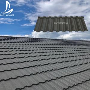 Chinese Wholesale Colored Stone Coated Roofing Metal Tile Colour Stone Coated Metal Roof Tiles Shingles