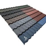Cheap Factory Price In Lagos Port Harcourt Nigerian Best Selling Stone Coated Metal Roof Tile Black And White Patches Shingles for sale