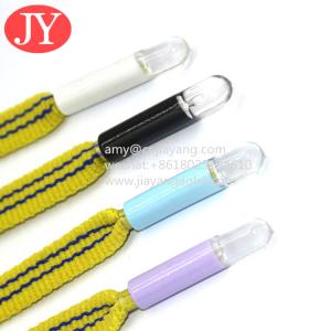 Best Jiayang colorful plastic shoelace tips draw ABS cord end tips metal aglet china lace aglets suppliers end aglets lace wholesale