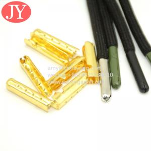 Best 2021 fashionable shoe lace aglets custom round cord laces stout metal aglet of high quality wholesale