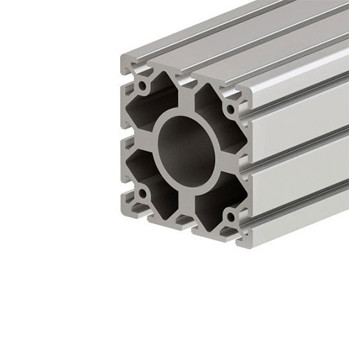 120 Series 8.2mm Slotted Aluminum Extrusion Profiles For  Warehouse Shelf