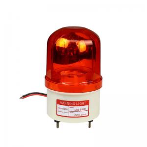 12V 24V 220V High 110dB Decibel Rotary Alarm Warning Beacon Traffic Lights with Siren