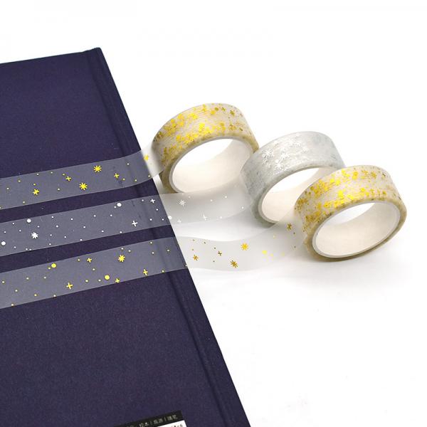 Cheap Waterproof Gold Foil Japanese Washi Masking Tape for sale
