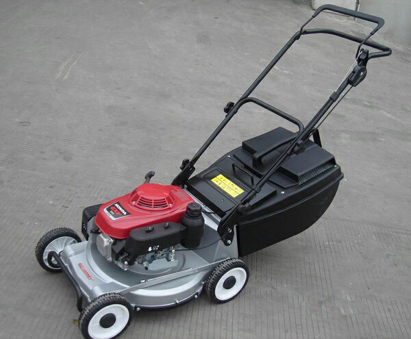 China Commercial Hand Push Garden Lawn Mower , Gasoline 18inch Lawn Mower on sale