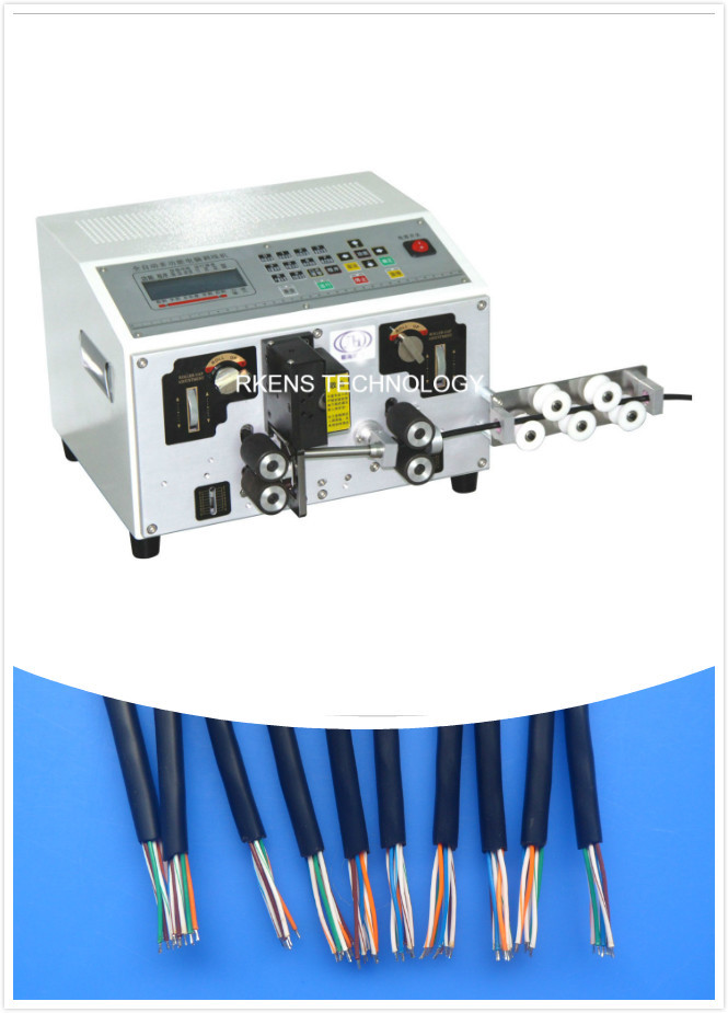 China Automatic Type Wire Cutting And Stripping Machine 0.1-9999MM Cut Length 220V/110V on sale