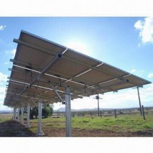 Solar Mounting System/Structure with Galvanized Steel Post Material