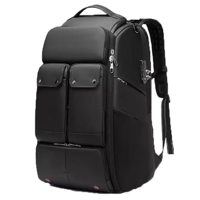 China Waterproof Custom Black Oxford Office Laptop Bags Fit 17 Inch Laptop Backpack on sale
