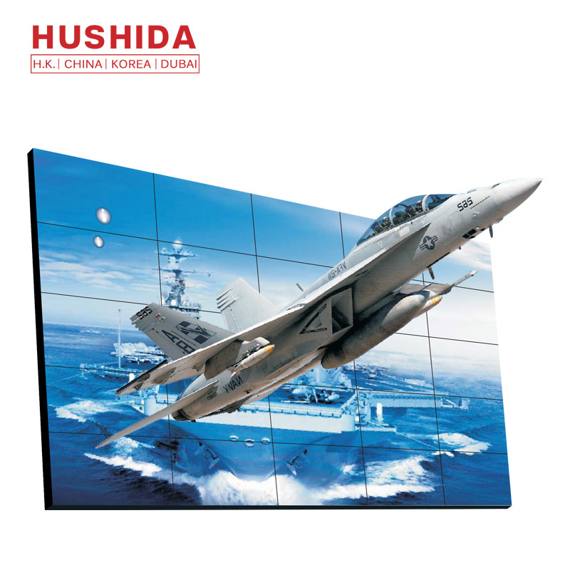 China 65 Inch 4K TV Video Wall HUSHIDA Big Screen for Exhibition And Shopping Mall on sale