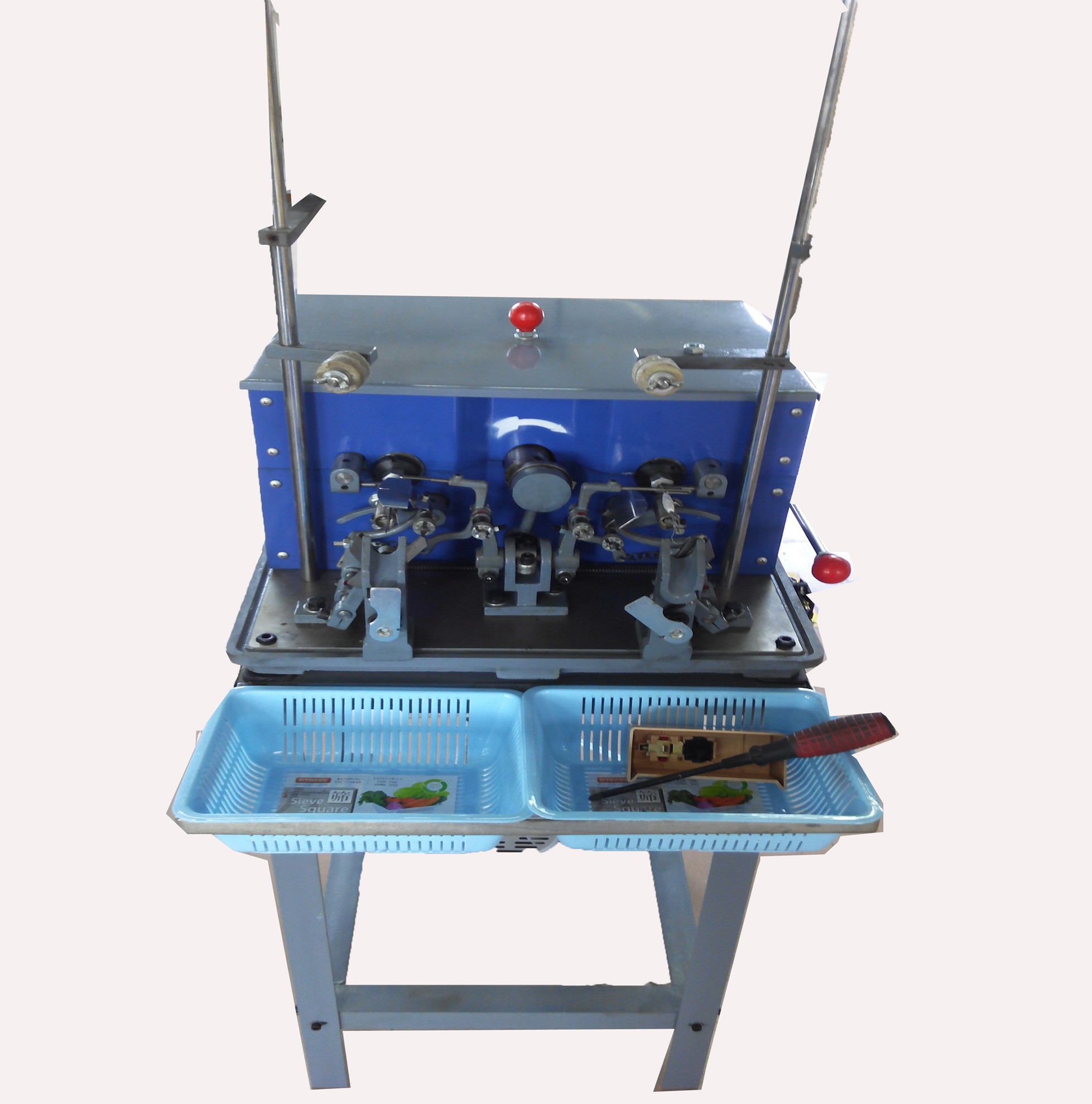 China Automatic Ocoon Bobbin Winding Machine , Cotton Thread Ball Making Machine on sale