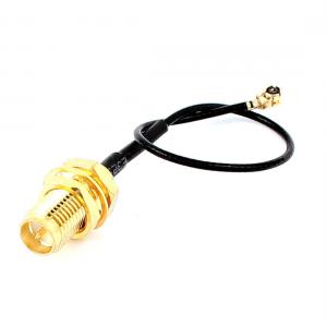 Best RF1.13 IPX to RP-SMA-K Antenna WiFi Pigtail Cable 10cm wholesale