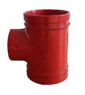 Cheap Cast Iron Grooved Pipe Fittings  Flexible Grooved Coupling 2"- 6" Customized for sale