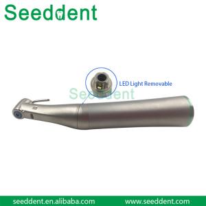 Best Dental 20:1 Reduction Push Bottom Contra Angle with LED Light E-generator & Light Removable SE-H050A wholesale