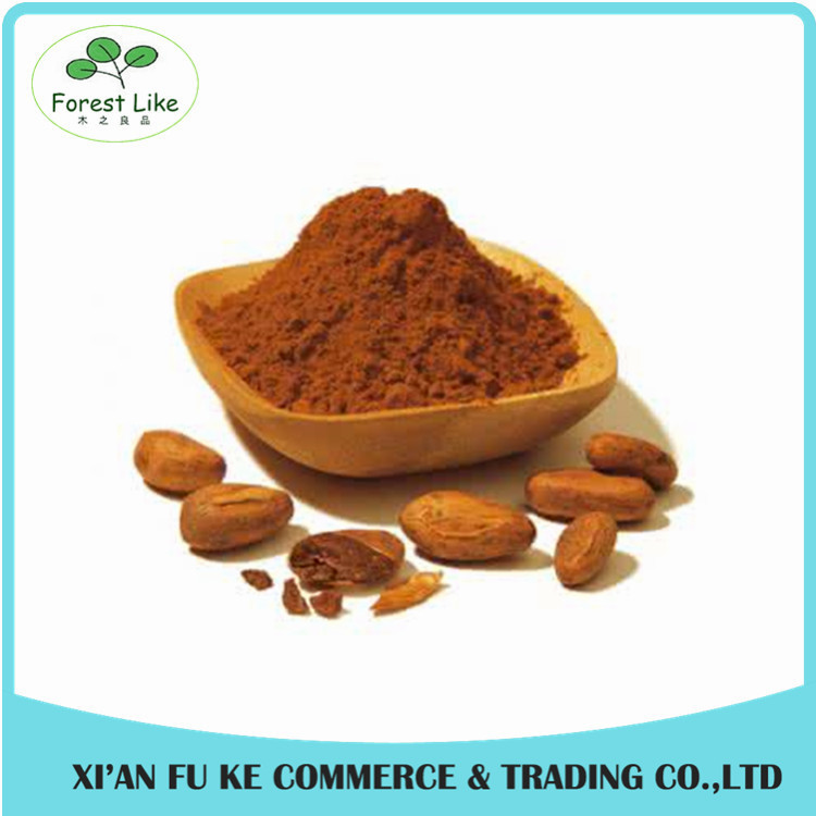 China High Quality Cocoa Seed Extract Powder Theobromine on sale