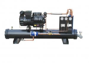China 12HP Open Type Piston Compressor Water Cooled Condensing Units Low Temperature on sale