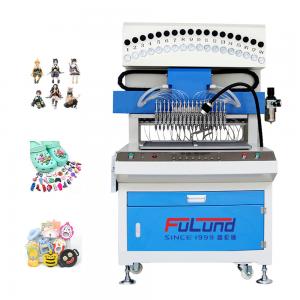 China Automatic Dispensing Rubber Making Machine , 3d Silicone Keychain Making Machine on sale