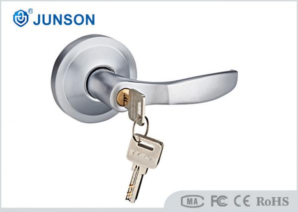 Cheap Machine Key External Door Handle Entry 72mm For Panic Bar Device for sale