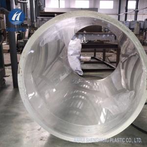 China PMMA Plexiglass Cast Acrylic Tube Transparent 100mm Antiwear on sale