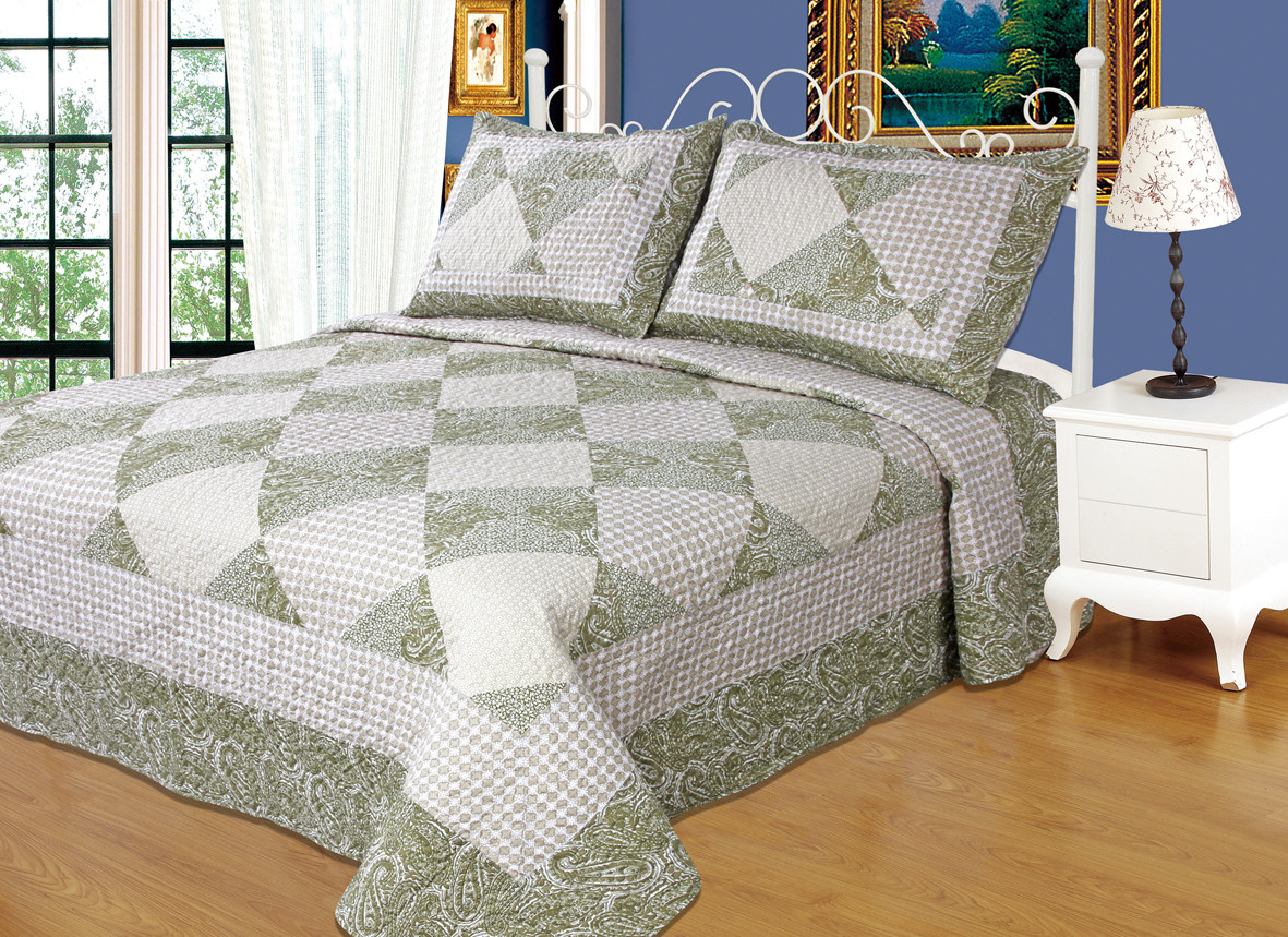 Buy cheap Irregular Cloud Stitching Bedroom Bedding Sets , 1 - 3cm Thickness Vintage from wholesalers