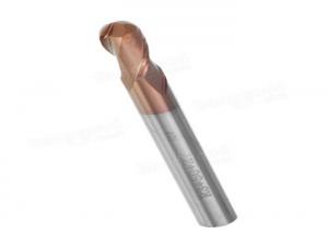 China HRC65 Milling Machine Drill Bits CNC 2 Flute Tungsten Carbide Bull Nose End Mill on sale