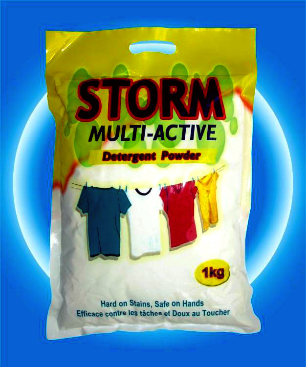 Best No- phosphorus Storm Detergent Powder 1kg, Clothes Washing Powder OEM wholesale