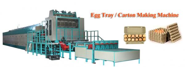Cheap Recycled paper carton box packing machine for Egg Tray/Egg Carton for sale