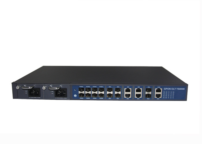 Cheap 8 Ports ONU FTTH GEPON OLT With Management Software Match Any Brand for sale