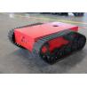 Buy cheap Lawn Mover Robot Tank Rubber Track Chassis Undercarriage Width 785mm Length from wholesalers