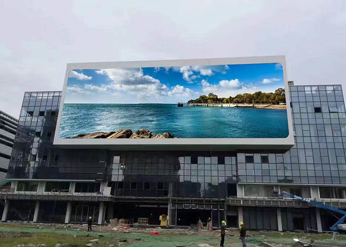 China UHD P4 Wall Mounted Outdoor Full Color Led Display Advertising on sale