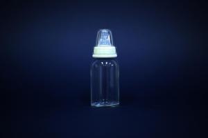 China OEM Heat-resistant Hygienic Glass Baby Food Feeding Bottles BPA Free on sale