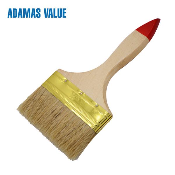 Cheap Easy To Clean Real Bristle Brush , Anti - Abrasive 100 Pure Bristle Paint Brush for sale