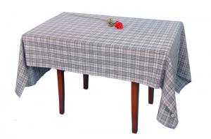 Best Soft Touching Checkered Table Cloth Square Shape For Household Parties wholesale