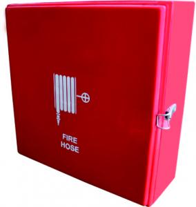 China FRP Material Safety Protection Products Fire Hose Protection Box Hose Box on sale