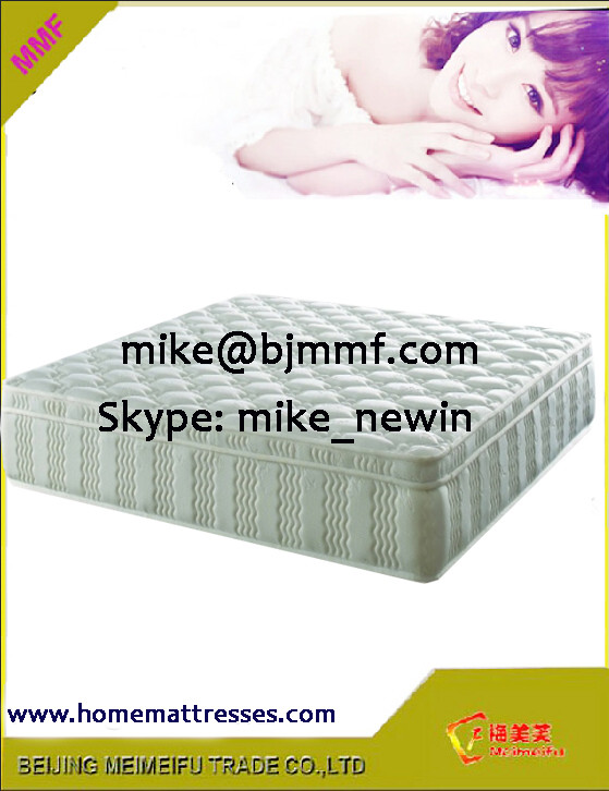 China Mattress Sizes Super Queen&King Sizes Pocket Coil Spring Mattress made in China on sale