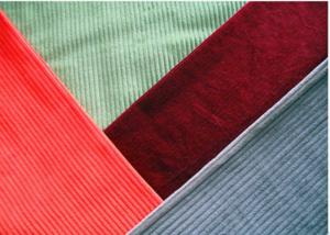 China Breathable 21 Wide Wale Corduroy Upholstery Fabric Waterproof And Oil Proof on sale