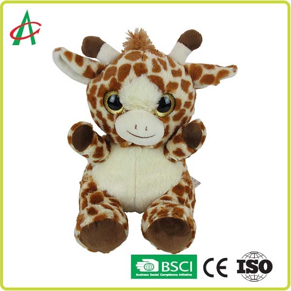 Best EN71 Giraffe Stuffed Toy , Soft Cuddly Plush Stuffed Animals For Babies wholesale