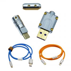 China DIY Kit USB 3.1 Type C Metal Connector Plug Shell Data Charge Cable For Cell Phones Mechanical Keyboard on sale