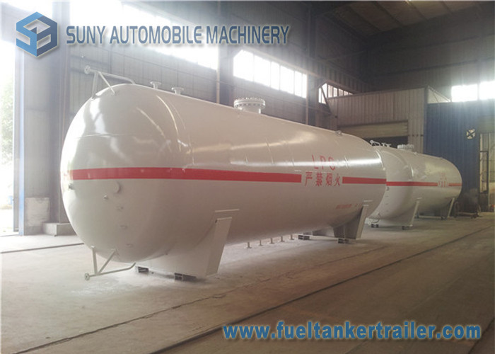China Round / Ellipse Safety LPG Tank Trailer , 50000 Liters LPG Propane Gas Storage Tank on sale