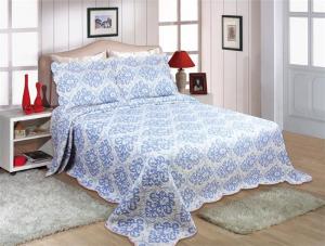 Best Household Printed Quilt Set Lightweight 220x240 / 240x260cm Machine Washing wholesale