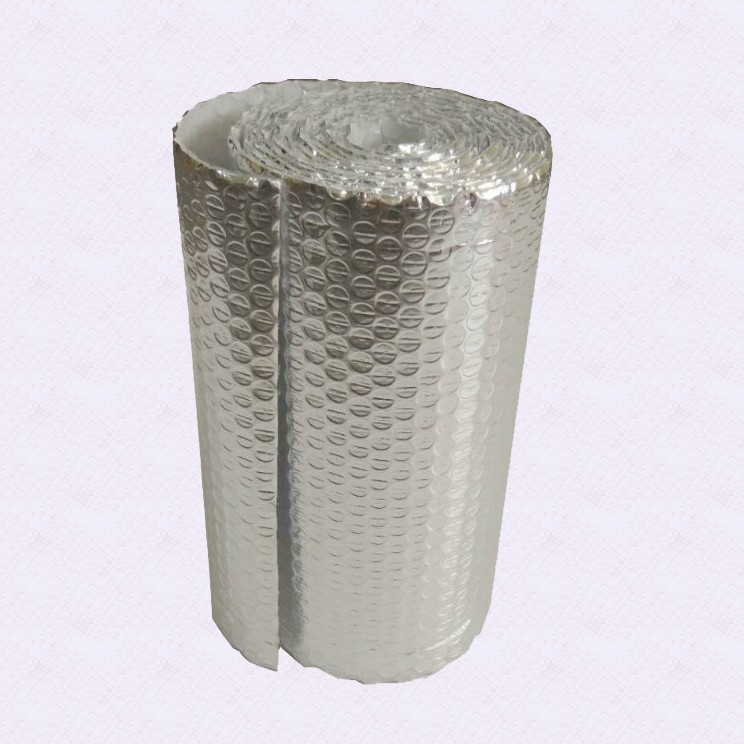 China Building Material Aluminum Foil Double Air Bubble Foil Insulation for Reflective Sound Heat Insulation on sale