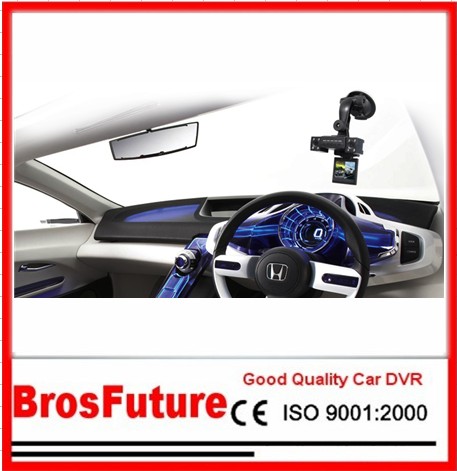 Best 120 Degree Lens Robot Nighvision Function Automobile Car Video Recorder With Dual Cameras wholesale