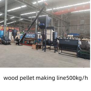 China Biomass Pelletizing Line With 2-10mm Final Pellet Biomass/Wood Pellet Production Line Pellet Manufacturing Equipment on sale