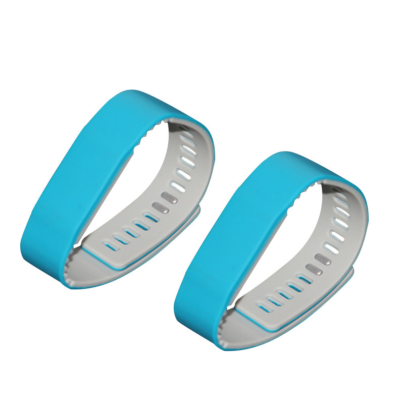 China 125khz 13.56MHZ RFID Wristband Tag RFID Silicon Wristband For Access Control on sale