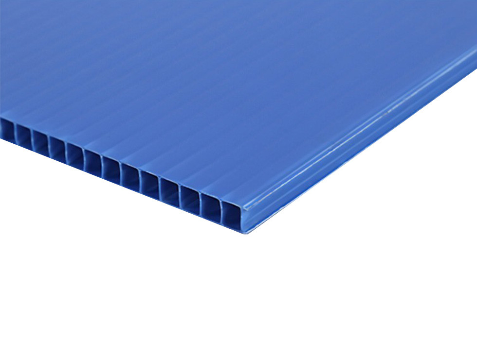 China RoHs Recycle PP Fluted Sheet Coroplast Polypropylene Corrugated Board on sale