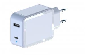 China 1.5m Cable Wall Mount Power Adapter With 5-24v Output Voltage on sale