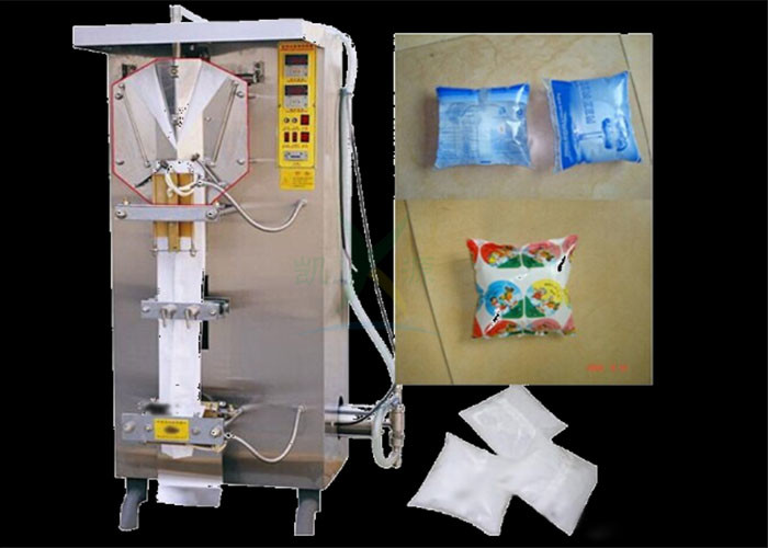 Cheap Multi Function Liquid Pouch Packing Machine 1000LPH For Packing Soy Milk / Mineral Water for sale