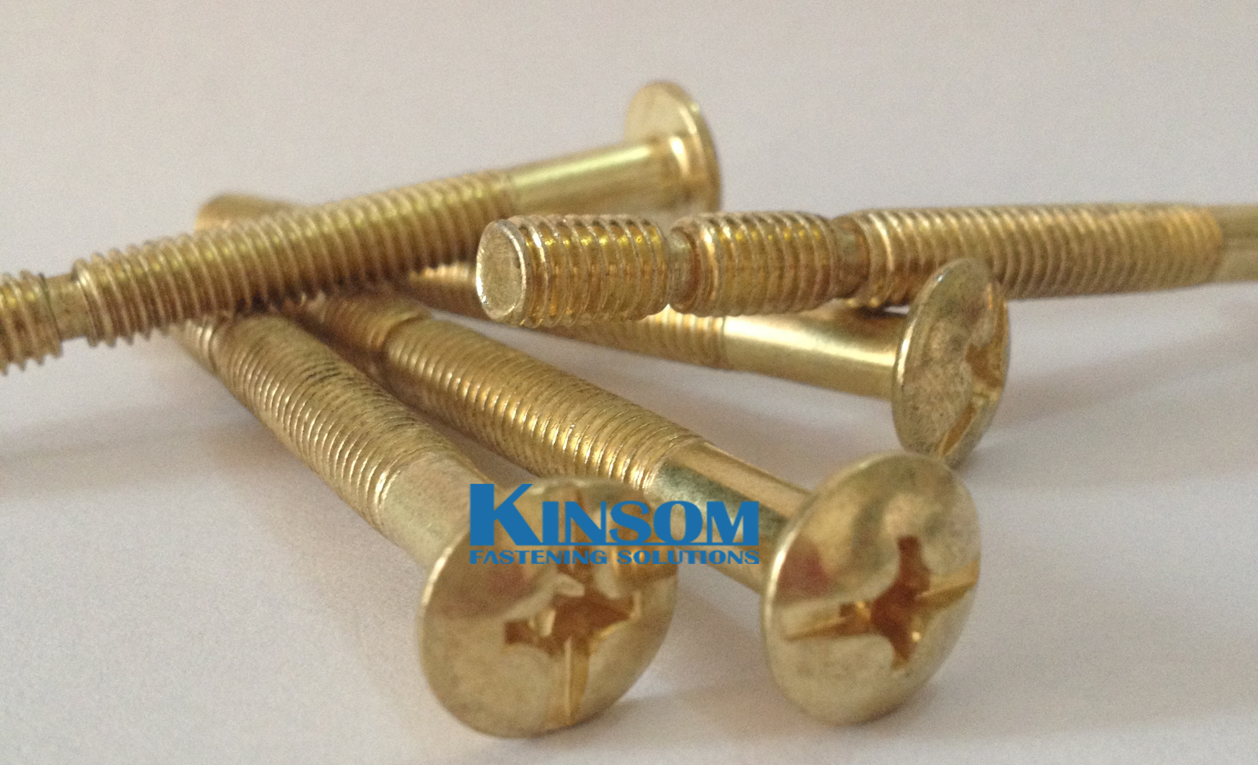 China Brass plated Snap off thread phillips bolts kitchen cabinet handle door special bolts on sale