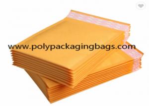 China Hot Melt Adhesive Seal Padded Kraft Bubble Envelopes on sale